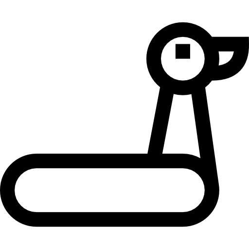 anello di gomma Basic Straight Lineal icona