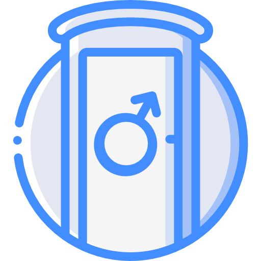 トイレ Basic Miscellany Blue icon