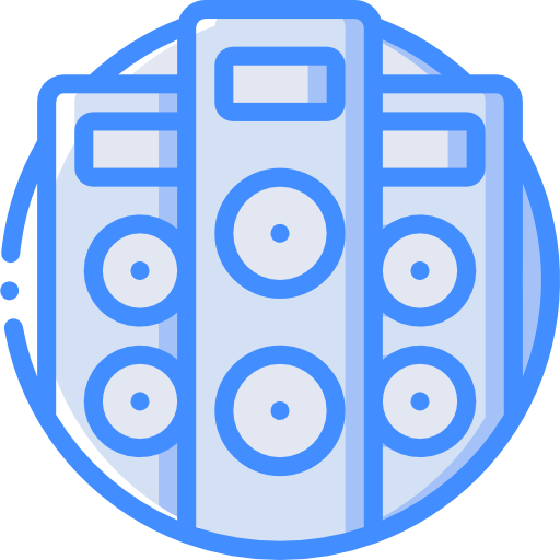 Speaker Basic Miscellany Blue icon