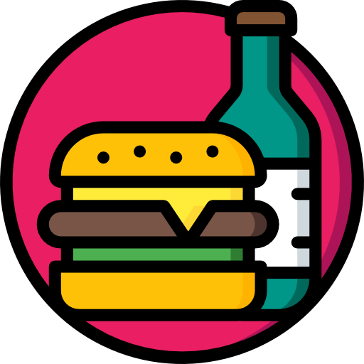 Fast food Basic Miscellany Lineal Color icon