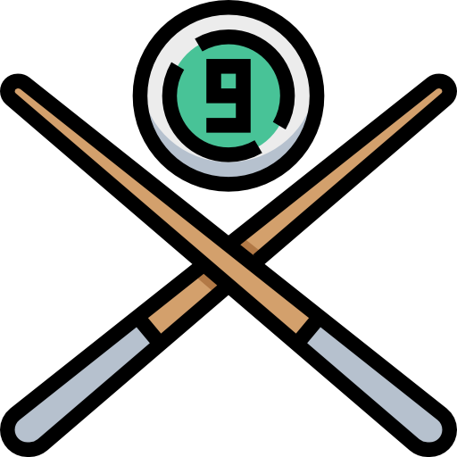 Billiard Meticulous Lineal Color icon