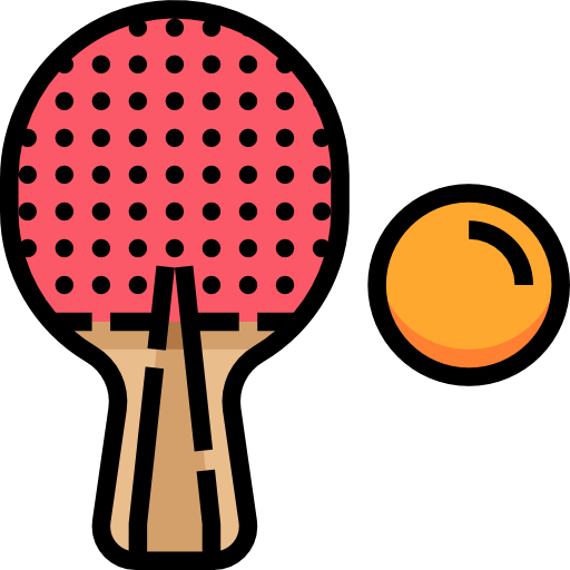 tenis de mesa Meticulous Lineal Color icono
