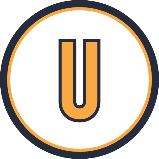 buchstabe u Generic color lineal-color icon
