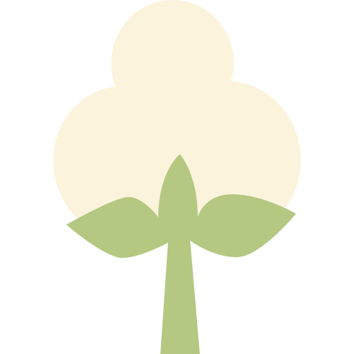 baumwolle Cartoon Flat icon