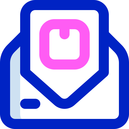 이메일 Super Basic Orbit Color icon