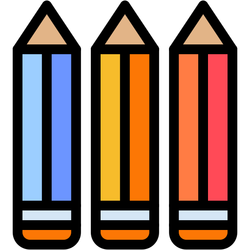 Lapiz de color Generic color lineal-color icono