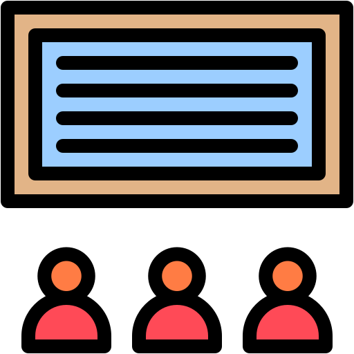 Presentation Generic color lineal-color icon