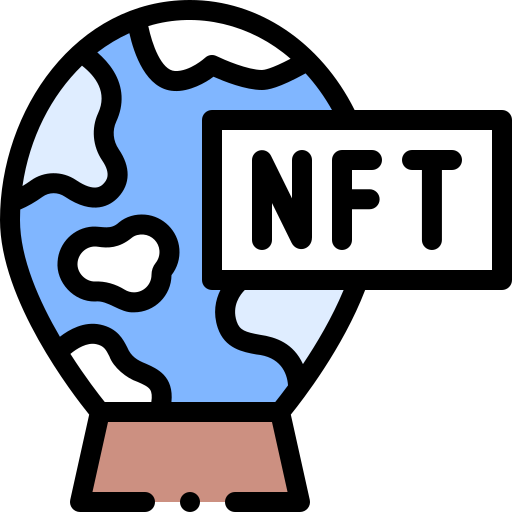 nft Detailed Rounded Lineal color иконка