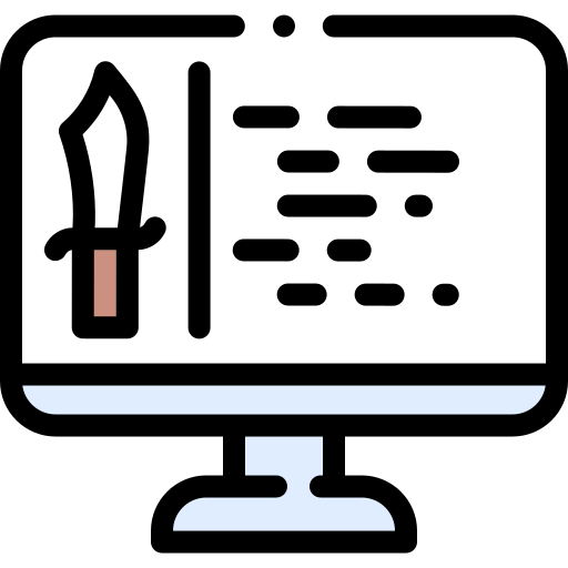 プログラミング Detailed Rounded Lineal color icon