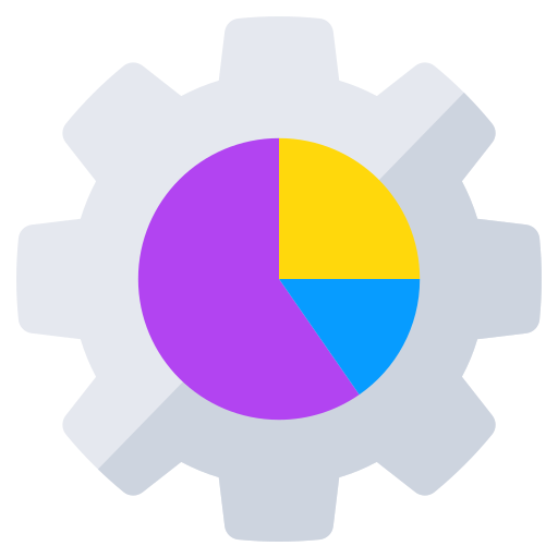 分析的 Generic color fill icon