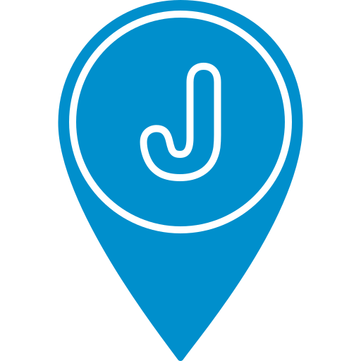 Letter j Generic color fill icon