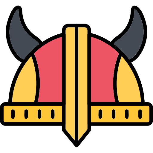 Шлем викинга Generic color lineal-color иконка