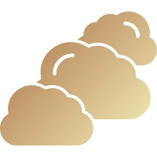 nuvole Generic gradient fill icona