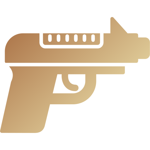 pistola Generic gradient fill icono