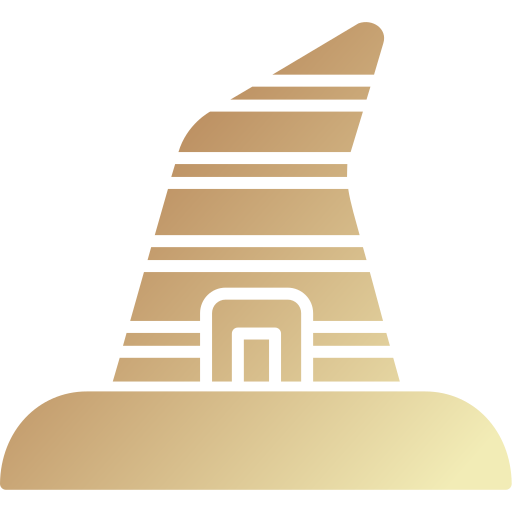 魔女の帽子 Generic gradient fill icon