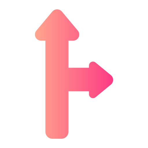 pijlen Generic gradient fill icoon