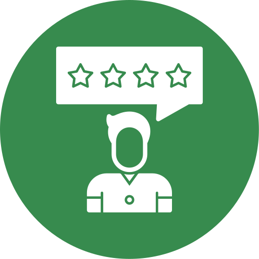 customer review Generic color fill icon