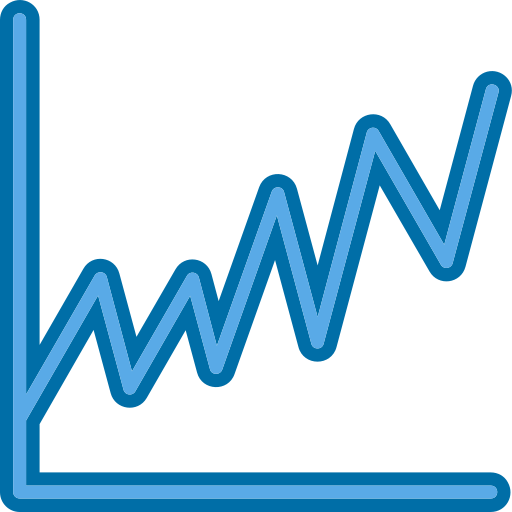 Frequency graph Generic color lineal-color icon