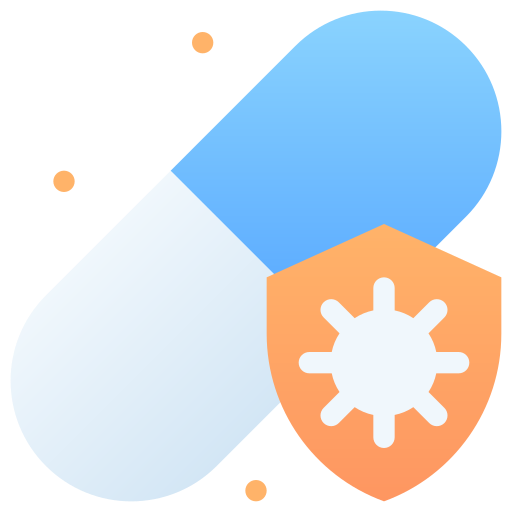 Antibiotic Generic gradient fill icon