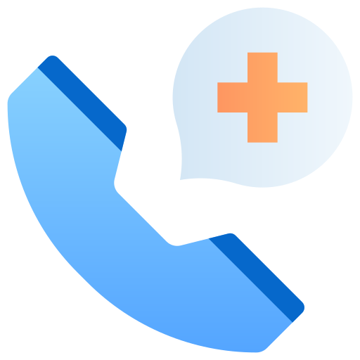 Emergency Call Generic gradient fill icon