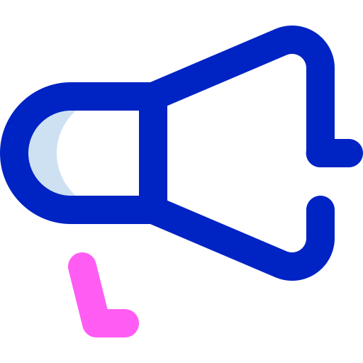 Megaphone Super Basic Orbit Color icon