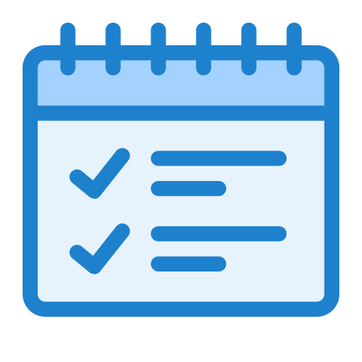 Planner Generic color lineal-color icon