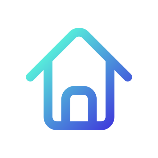 Home page Generic gradient outline icon