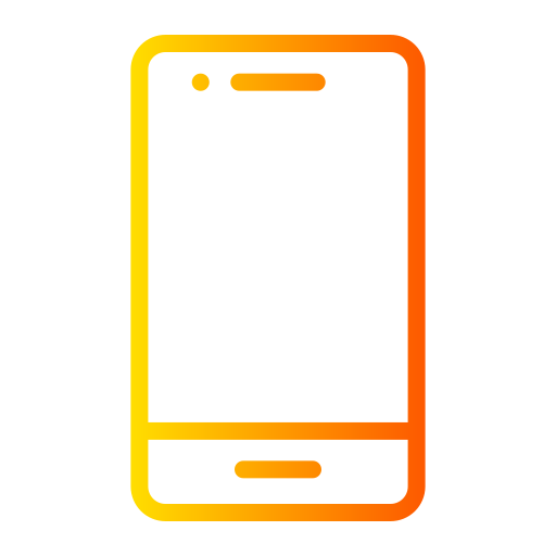telefon Generic gradient outline ikona