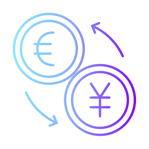 cambio de dinero Generic gradient outline icono