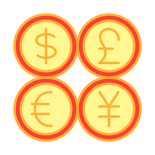 Обмен валюты Generic color lineal-color иконка