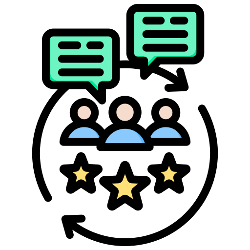 klanten feedback Generic color lineal-color icoon