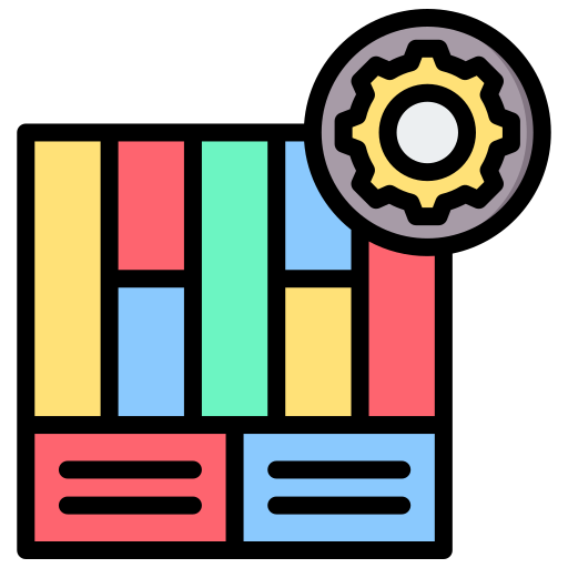 Business Model Generic color lineal-color icon
