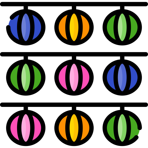 girlanden Special Lineal color icon