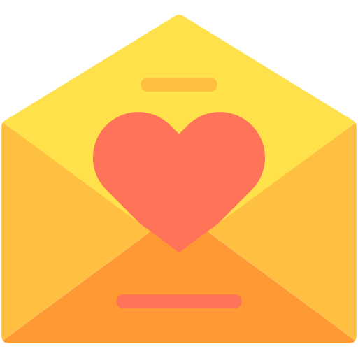 Love letter Generic color fill icon