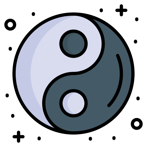 Yin yang Generic color lineal-color icon