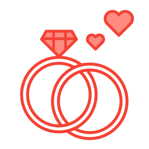 anelli di fidanzamento Generic Fill & Lineal icona