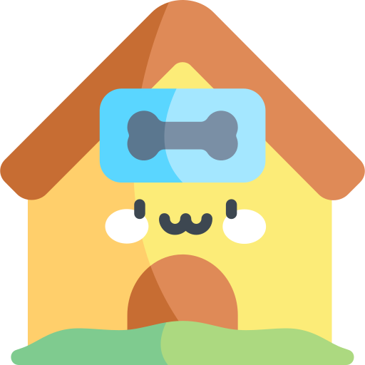 hundehütte Kawaii Flat icon