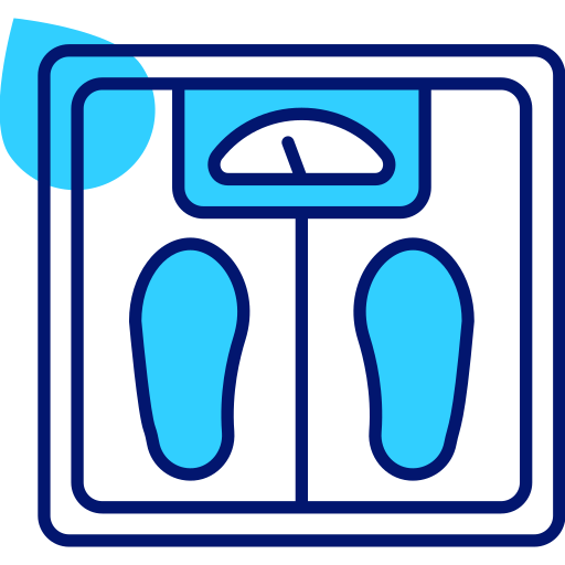 Weight Scale Generic color lineal-color icon