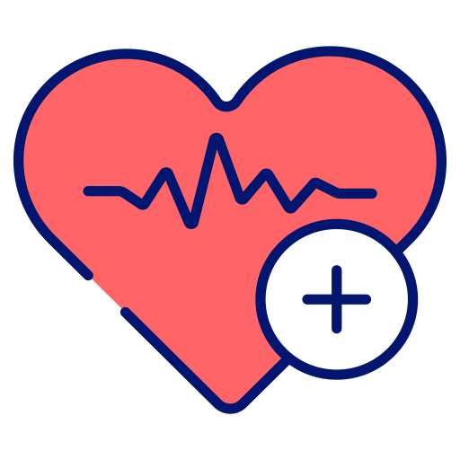 Heart check Generic color lineal-color icon