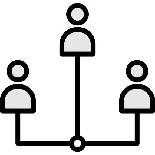 conexión Generic color lineal-color icono