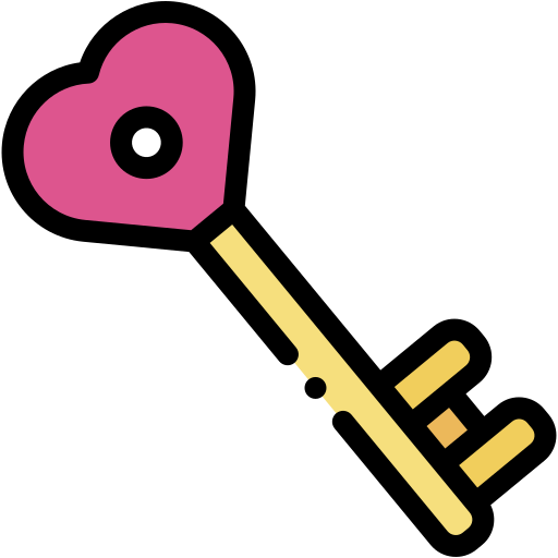 klucz miłości Generic color lineal-color ikona