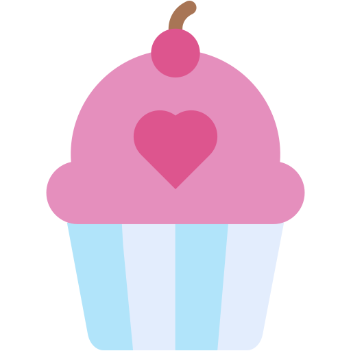 cupcake Generic color fill Icône