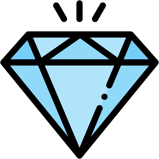 diamant Generic color lineal-color Icône