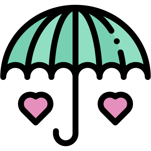 parapluie Generic color lineal-color Icône