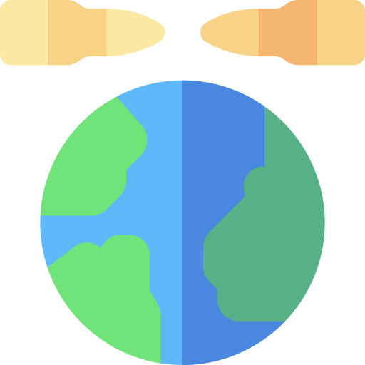 World war Basic Rounded Flat icon