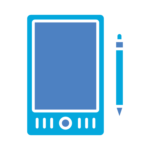 tablet piórkowy Generic color fill ikona
