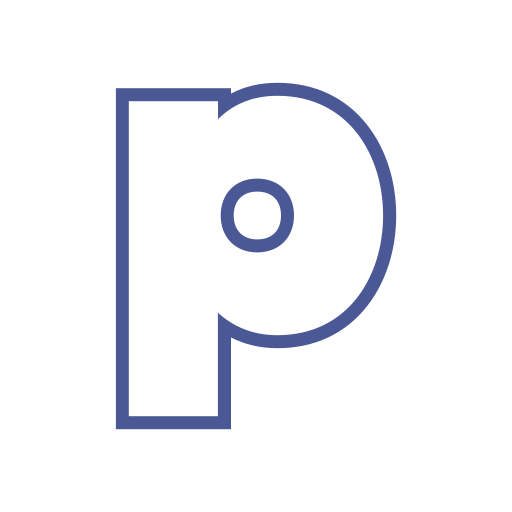 letra p Generic color outline icono
