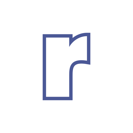 litera r Generic color outline ikona