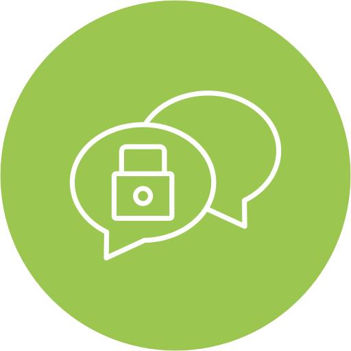 privater chat Generic color fill icon