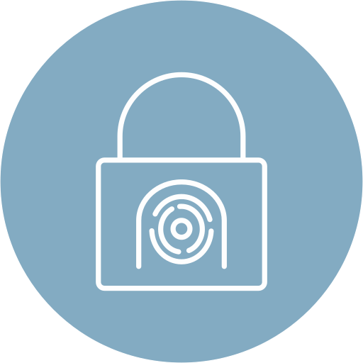 Finger print Generic color fill icon